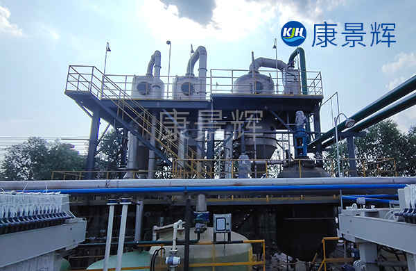 5t/h鎢酸鈉、氫氧化鈉三效蒸發結晶系統