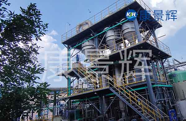 雙效蒸發器處理山東精細化工廠糠醛廢水