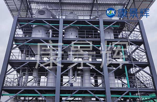 三效連續蒸發器結構優化要從經濟性、占地面積等兩方面來看